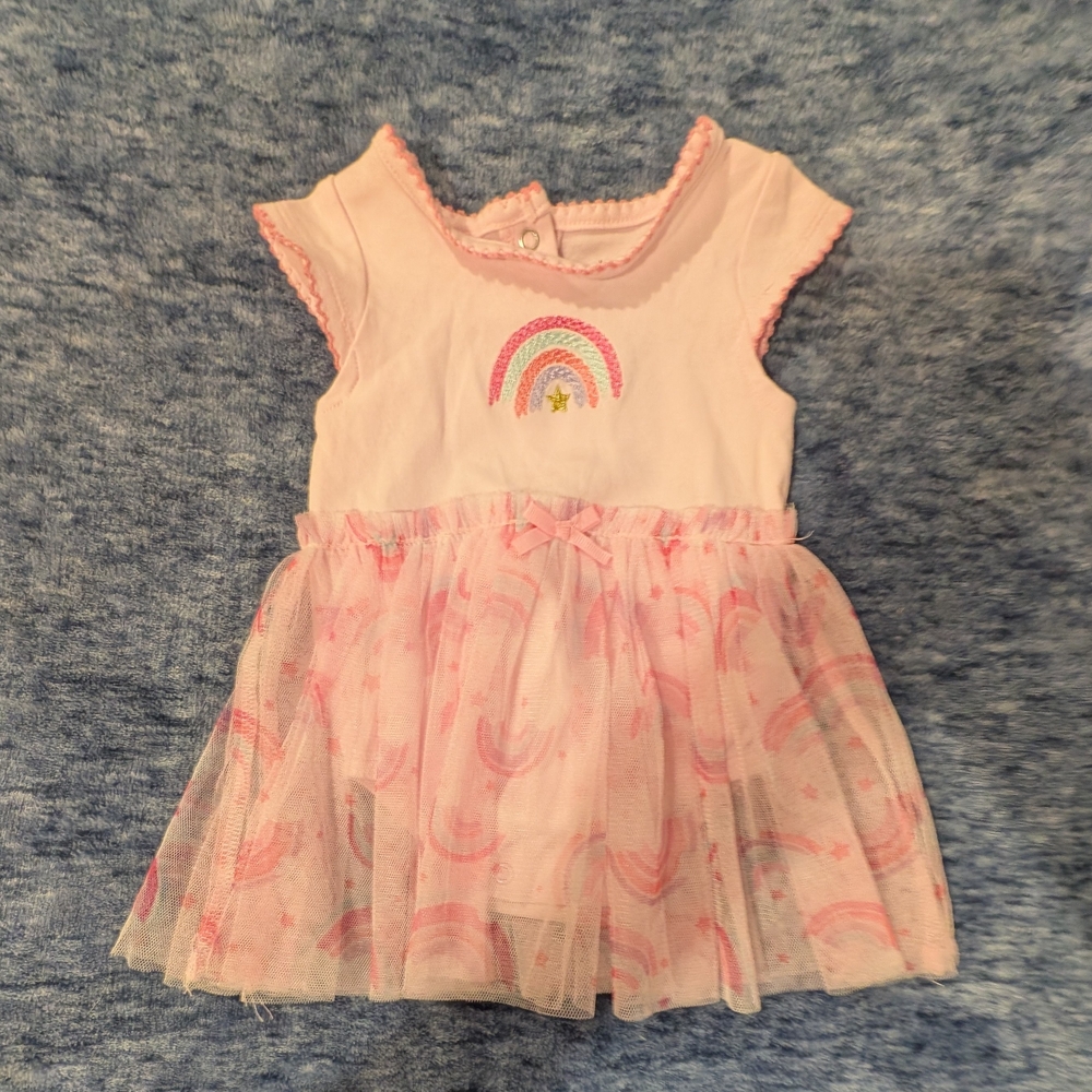 Kids Headquarters 3M Pink Rainbow Dress